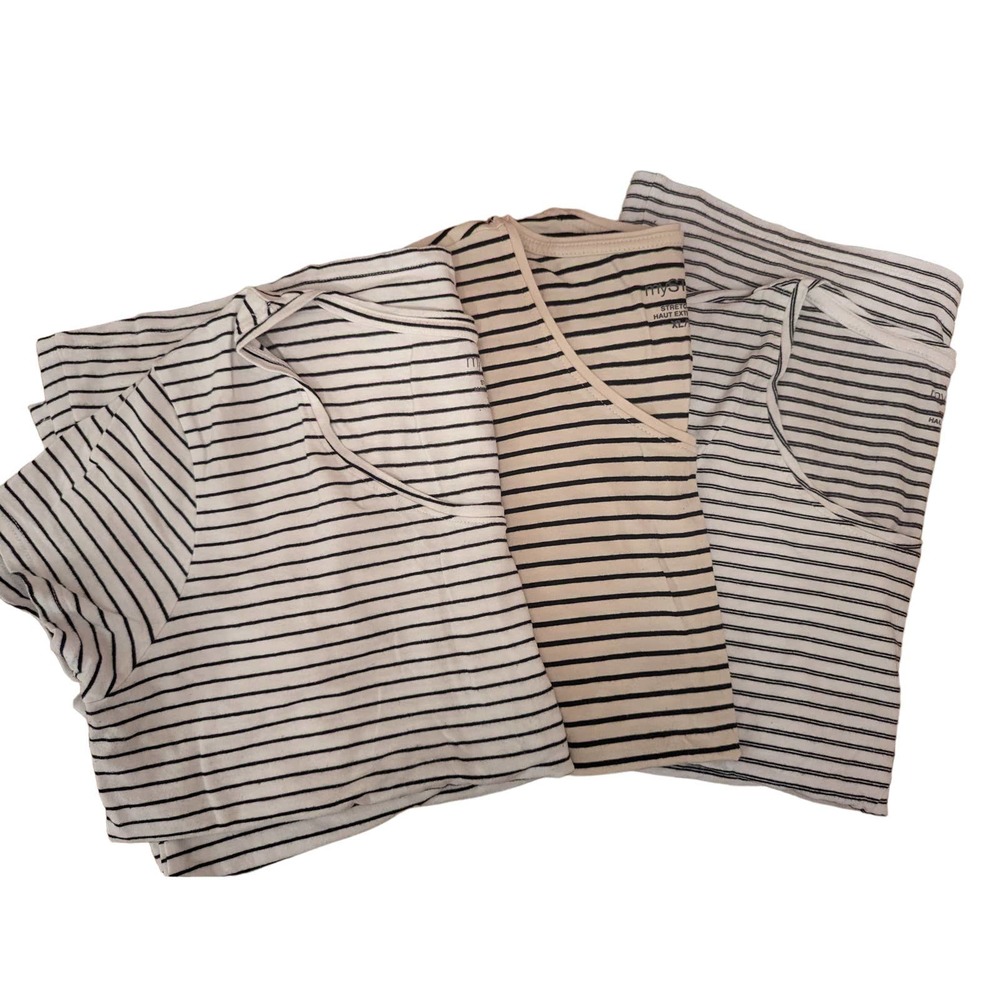 Three Striped T-Shirts - Women XL